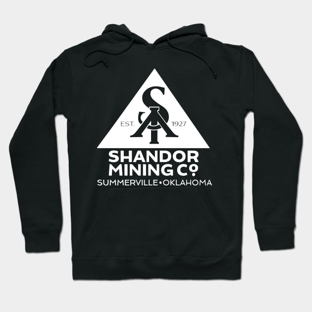 Ivo Shandor Mining Co Summerville Oklahoma Hoodie by Meta Cortex